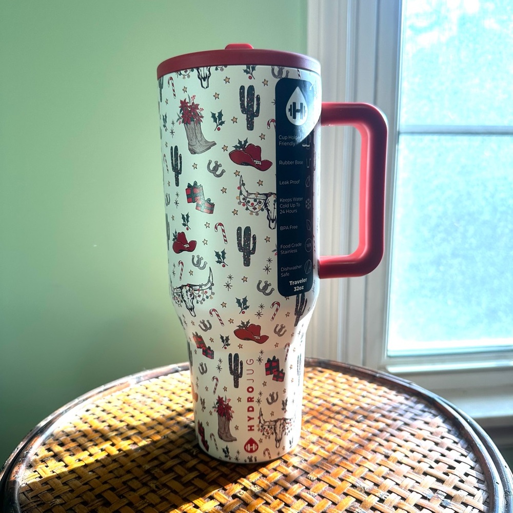 HydroJug 32oz Cowgirl X Mas Traveler